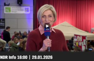 Mehr über den Artikel erfahren NDR Info 16:00 | 29.01.2026